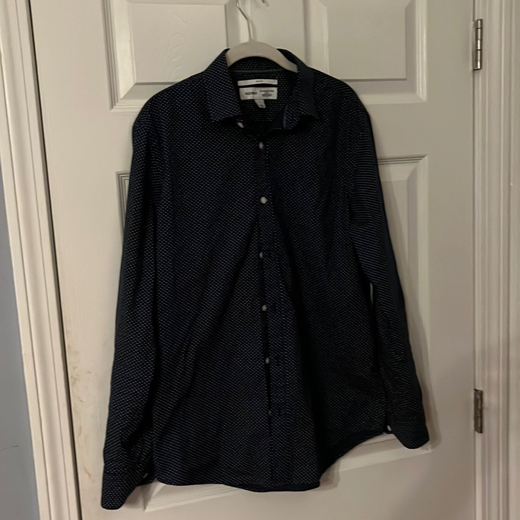 Old Navy Dotted Button Down